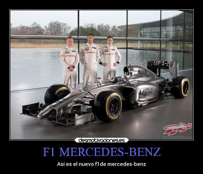 F1 MERCEDES-BENZ - Así es el nuevo f1de mercedes-benz