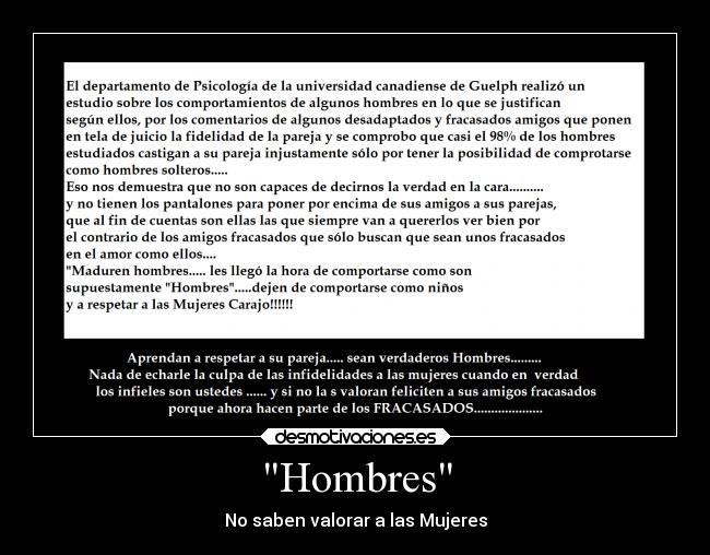 Hombres - 