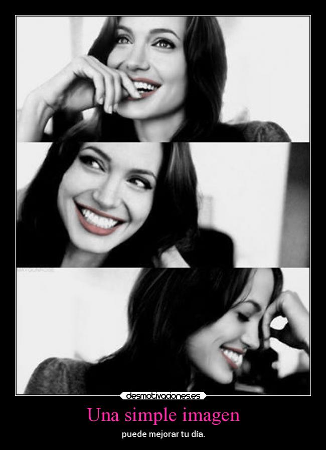 Una simple imagen - puede mejorar tu día.