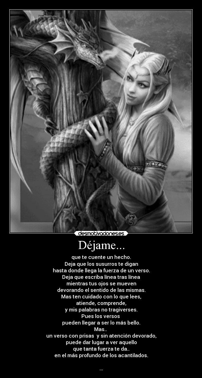 Déjame... -