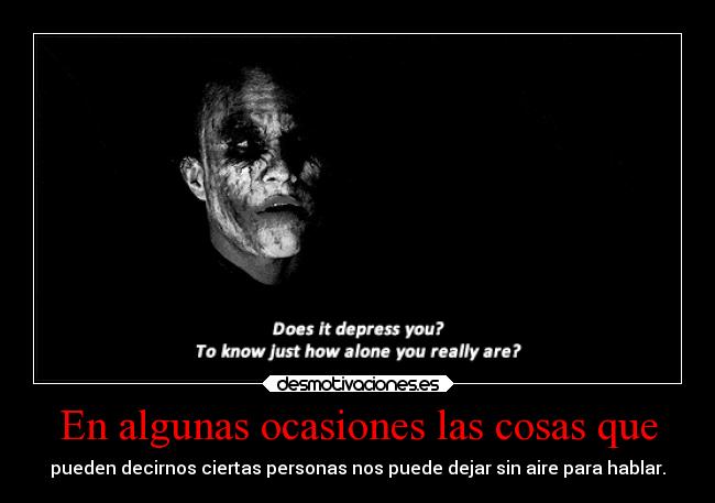 En algunas ocasiones las cosas que - 