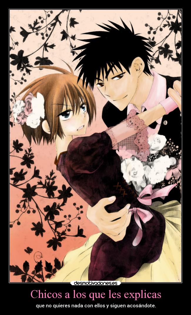 Chicos a los que les explicas -