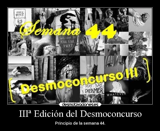 IIIª Edición del Desmoconcurso - 