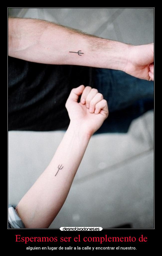 Esperamos ser el complemento de -