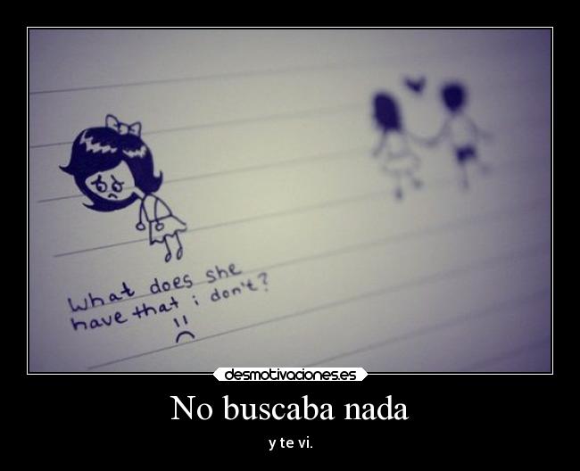 No buscaba nada - 
