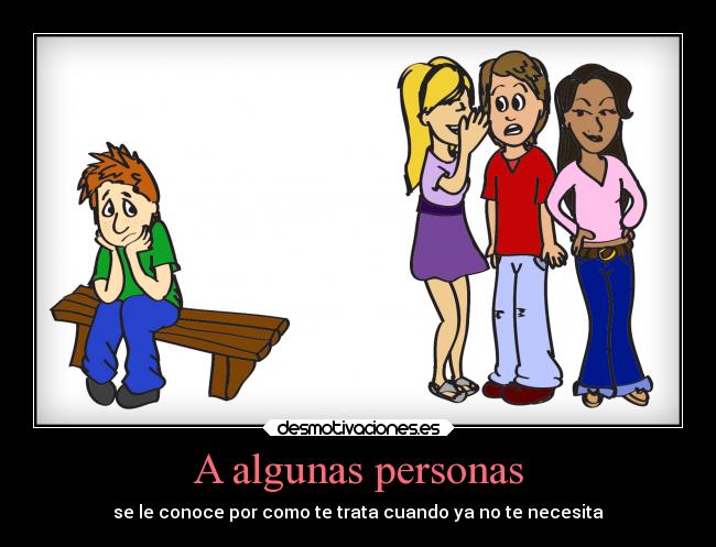 A algunas personas - 