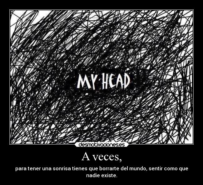 A veces, - 