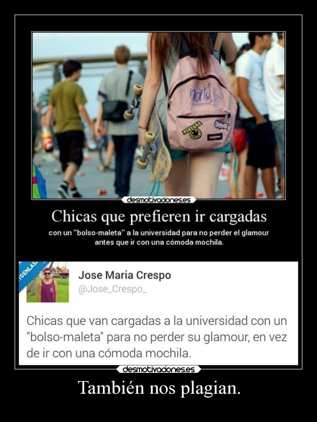 También nos plagian. - 