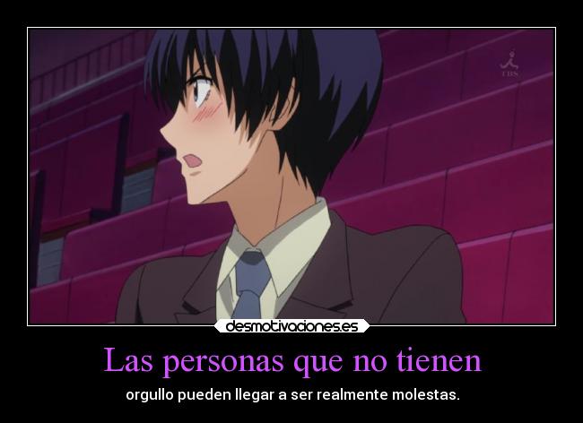 Las personas que no tienen -