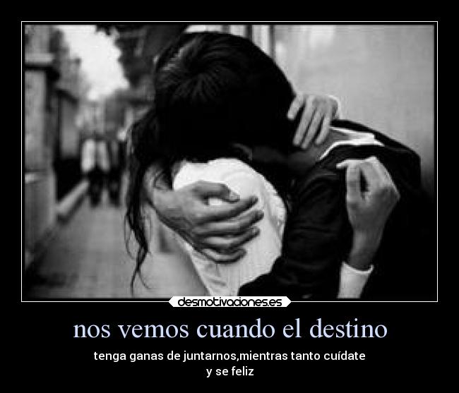 nos vemos cuando el destino - 