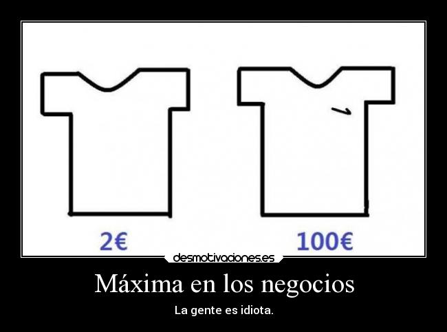 Máxima en los negocios - 