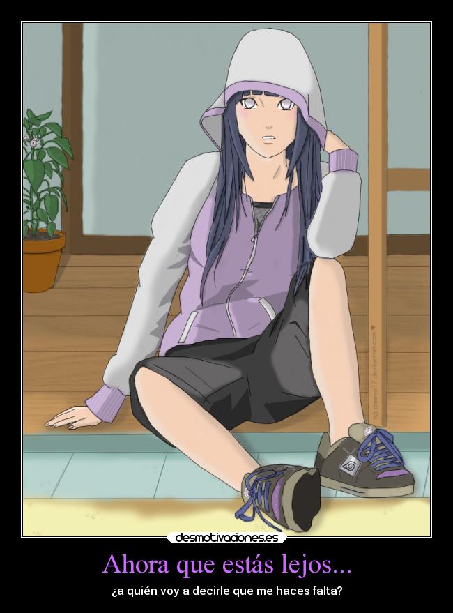 Ahora que estás lejos... -