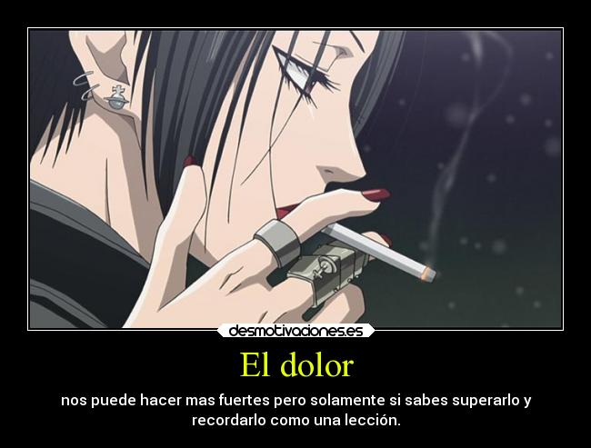 El dolor -