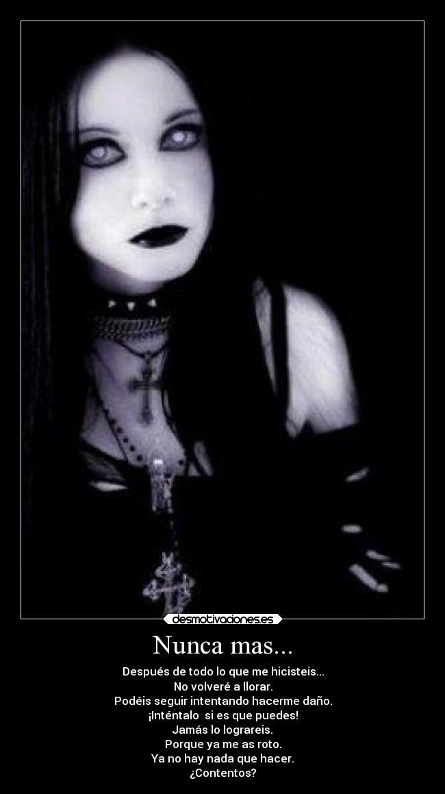 Nunca mas... - 