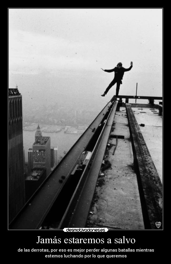Jamás estaremos a salvo - 