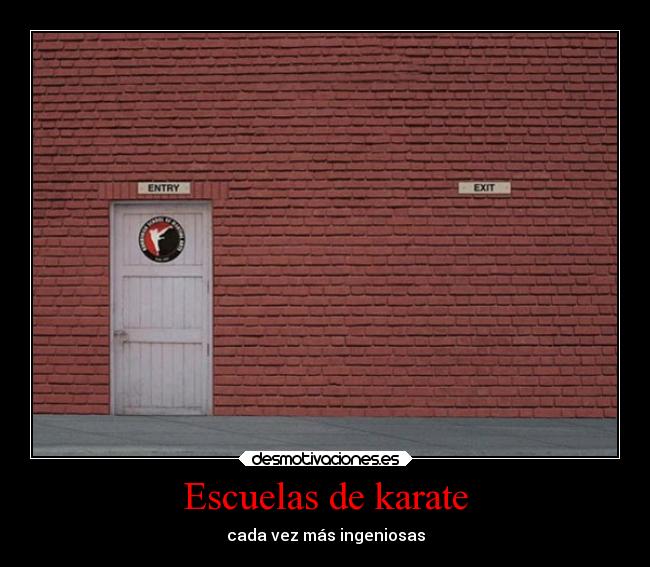 Escuelas de karate -