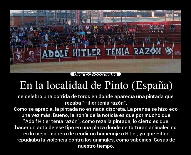 En la localidad de Pinto (España) - 