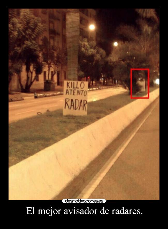 El mejor avisador de radares. - 