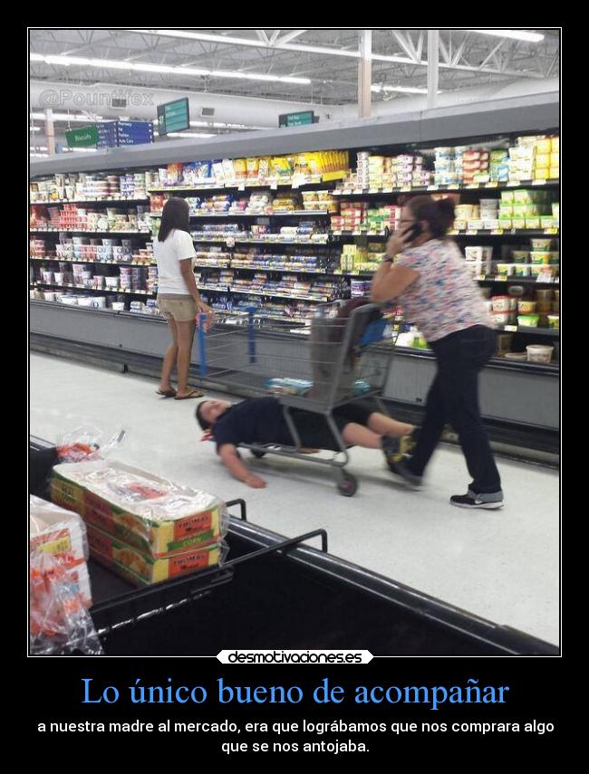 Lo único bueno de acompañar -
