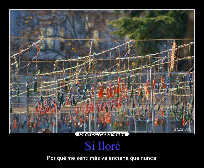 Si lloré - Por qué me sentí más valenciana que nunca.