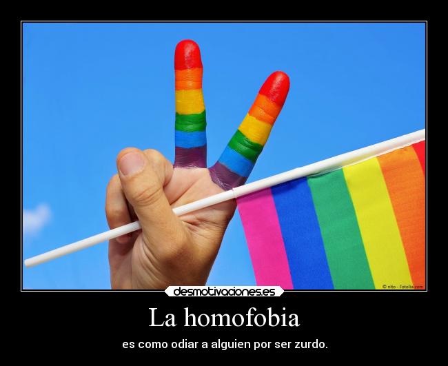 La homofobia - 