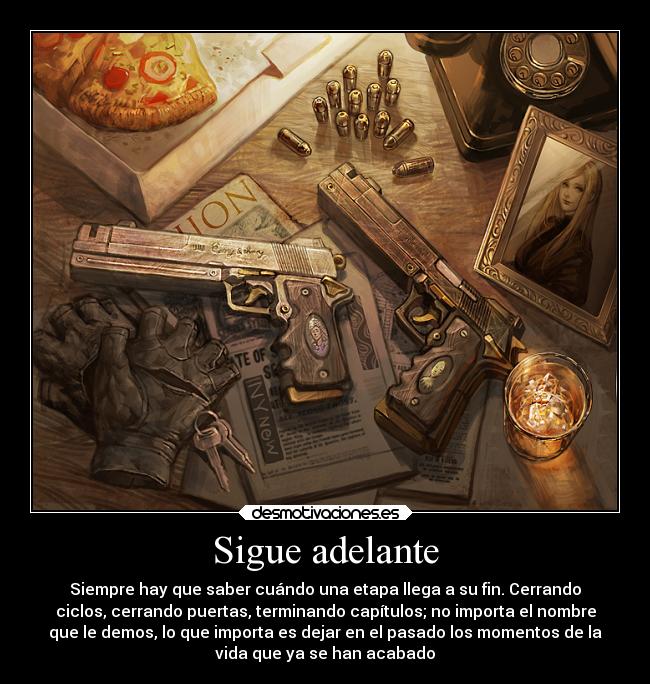 Sigue adelante -