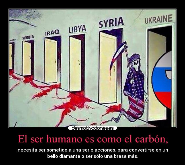 carteles guerra desmotivaciones