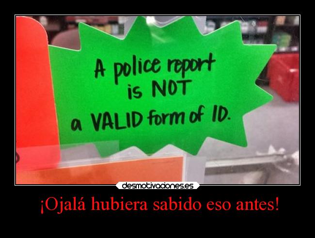 ¡Ojalá hubiera sabido eso antes! - 