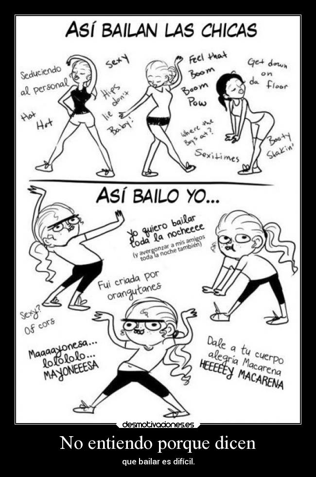 No entiendo porque dicen - 