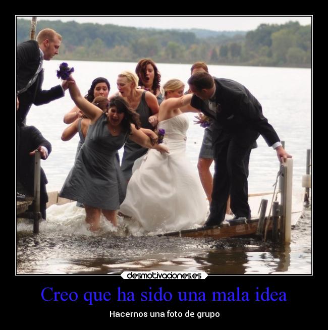 carteles humor boda agua desmotivaciones