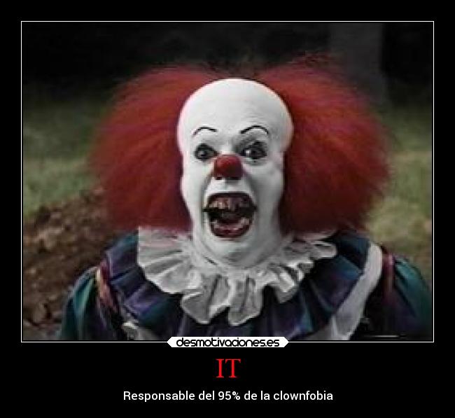 IT - Responsable del 95% de la clownfobia