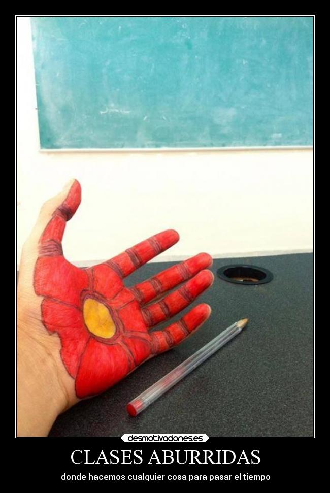 CLASES ABURRIDAS -