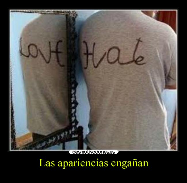 Las apariencias engañan -