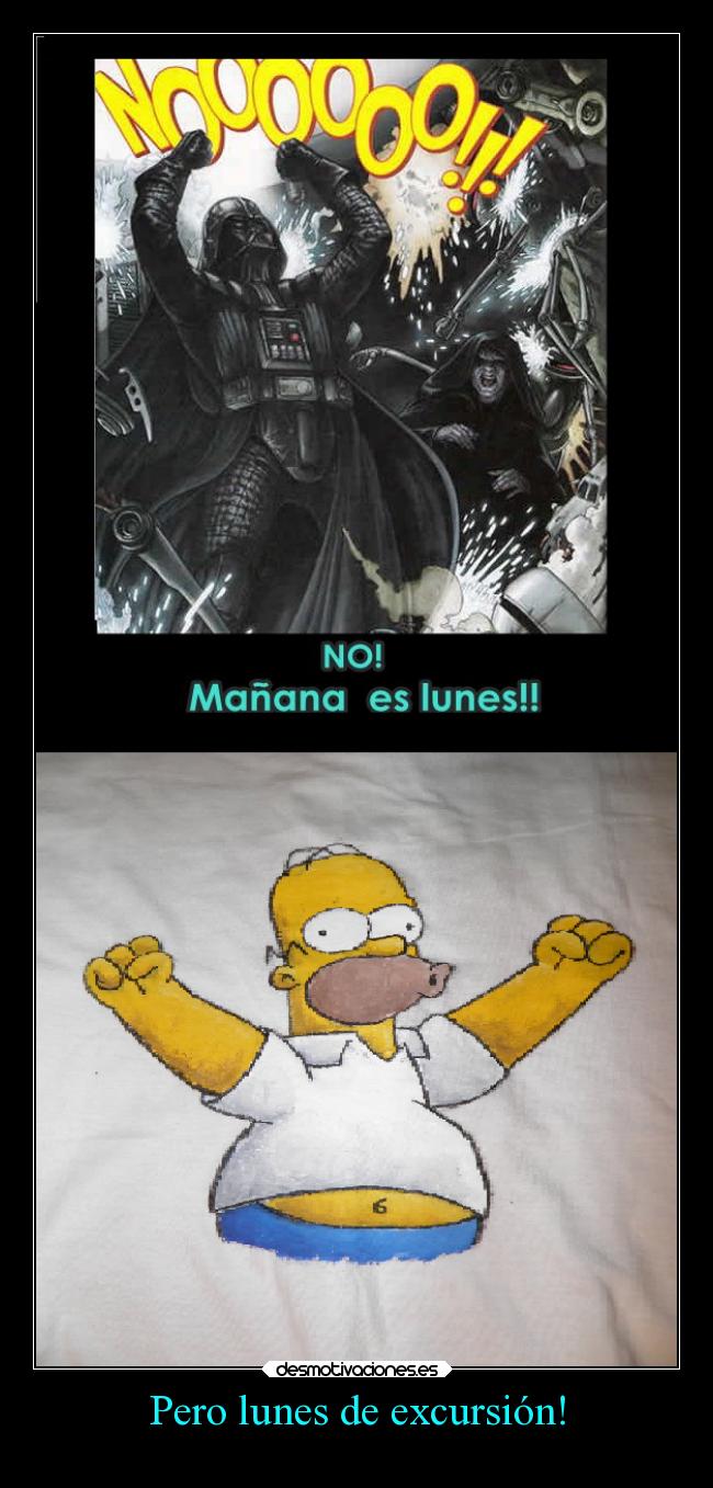 Pero lunes de excursión! - 