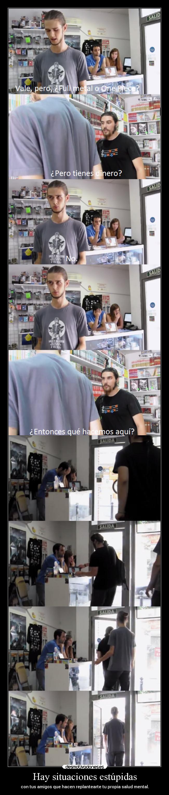 Hay situaciones estúpidas - 