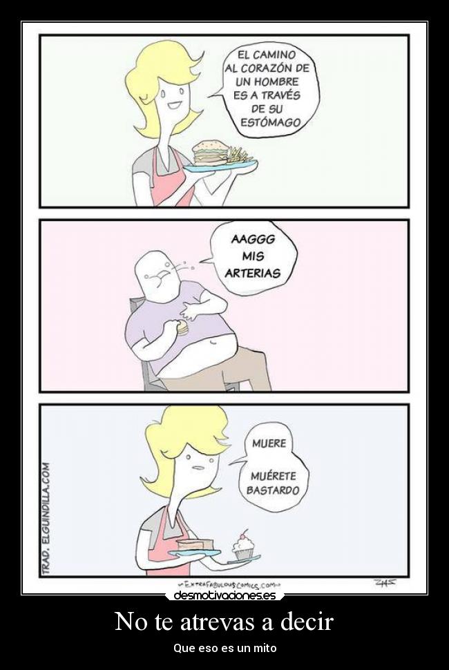 No te atrevas a decir -