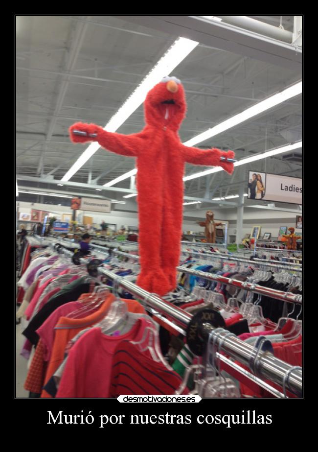 Murió por nuestras cosquillas - 