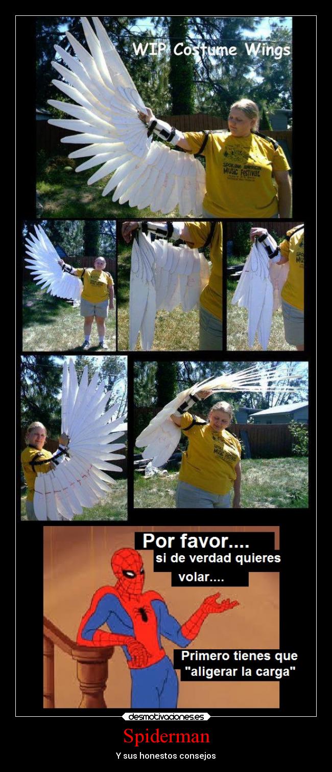 Spiderman - Y sus honestos consejos
