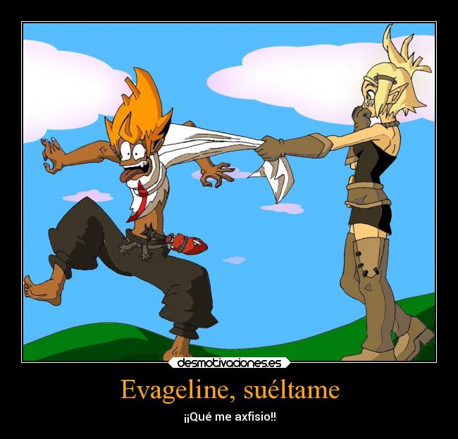 carteles humor wakfu tristepin evageline que axfisia socorro desmotivaciones