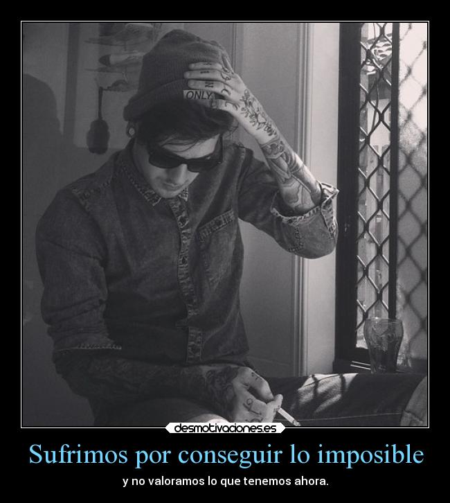 Sufrimos por conseguir lo imposible -