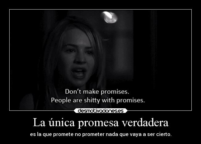 La única promesa verdadera - 