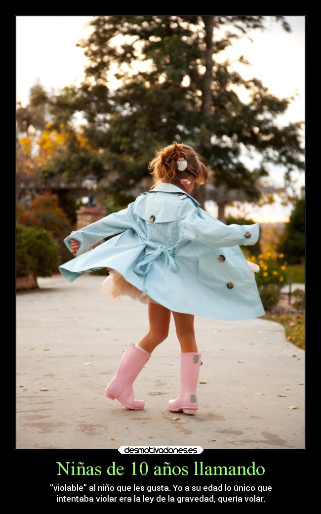 Niñas de 10 años llamando - 