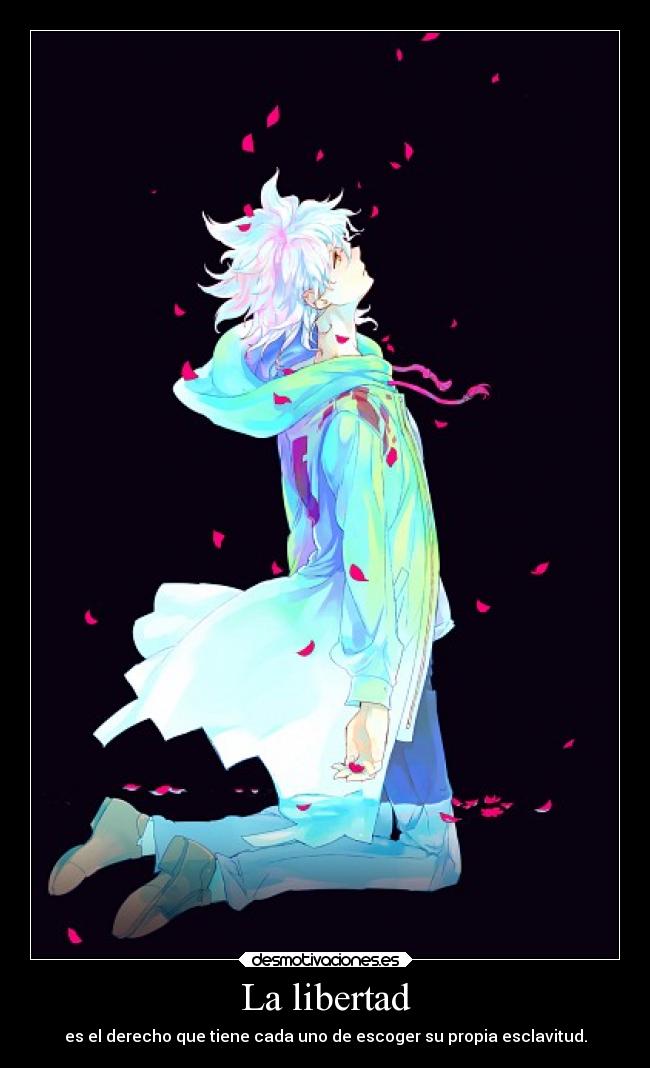 carteles libertad anime super dangan ronpa komaeda nagito desmotivaciones