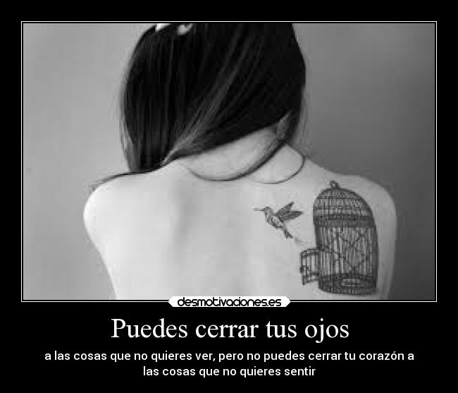 Puedes cerrar tus ojos -