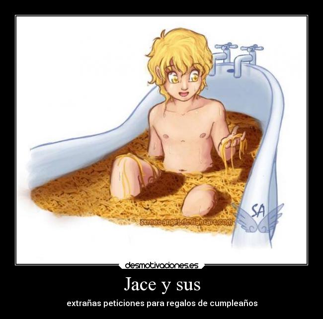 Jace y sus - extrañas peticiones para regalos de cumpleaños