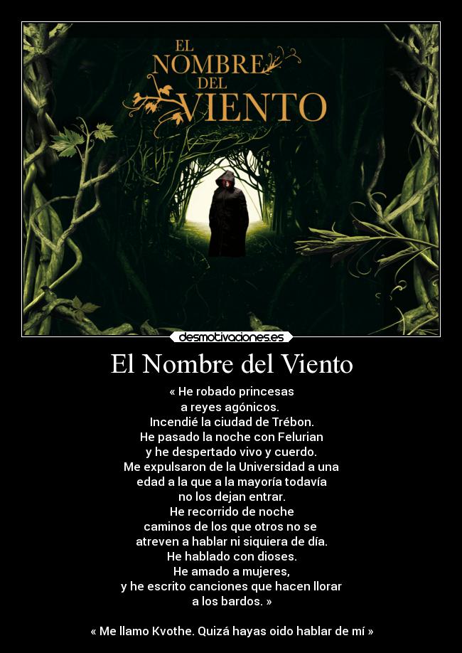 El Nombre del Viento -