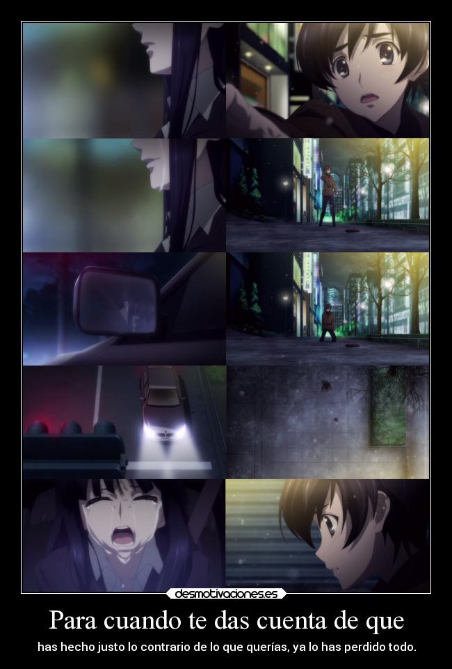 Para cuando te das cuenta de que - 