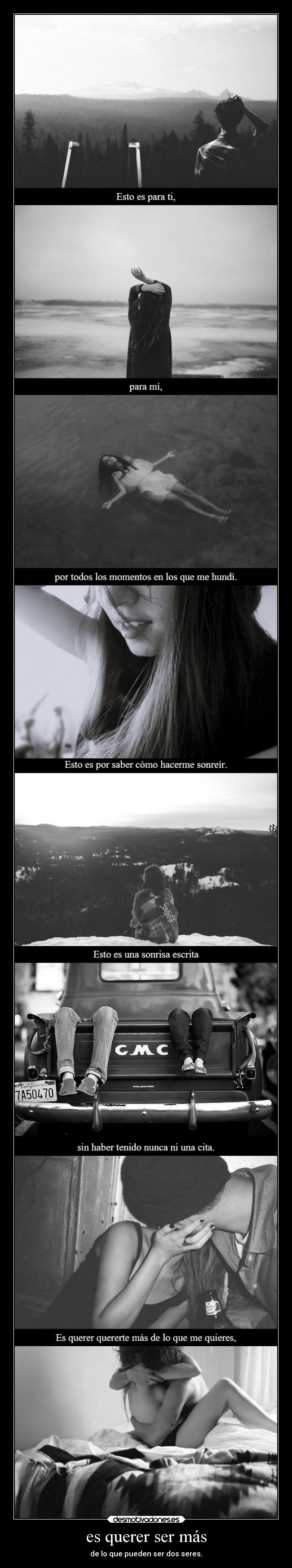 es querer ser más - 