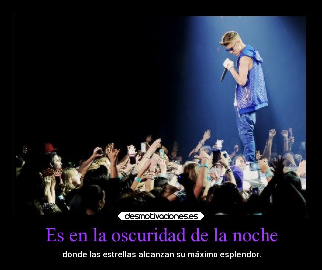 Es en la oscuridad de la noche - 