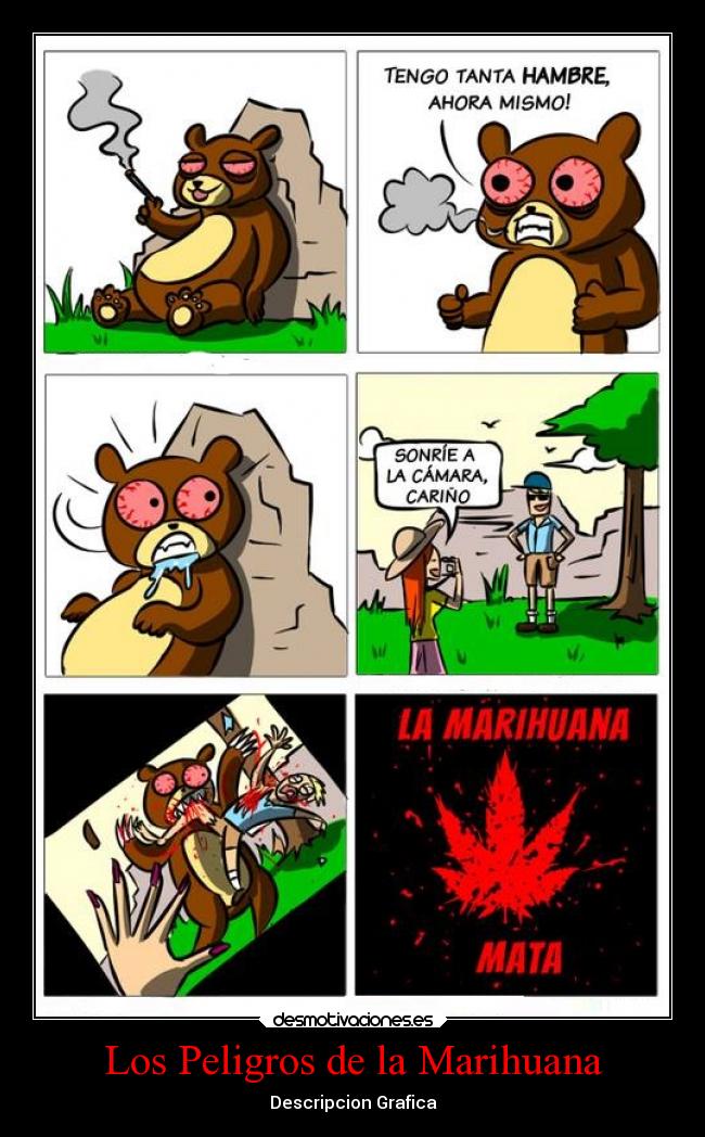 Los Peligros de la Marihuana - Descripcion Grafica